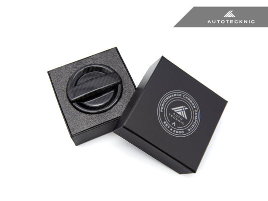 AutoTecknic Dry Carbon Competition Oil Cap Cover - BMW G30 5-Series
