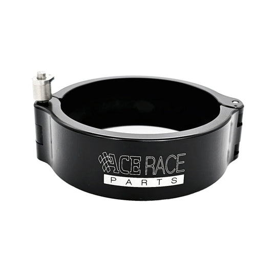 HD Clamp Assembly for 2.500" OD Tubing - Black Clamp, Aluminum Flanges