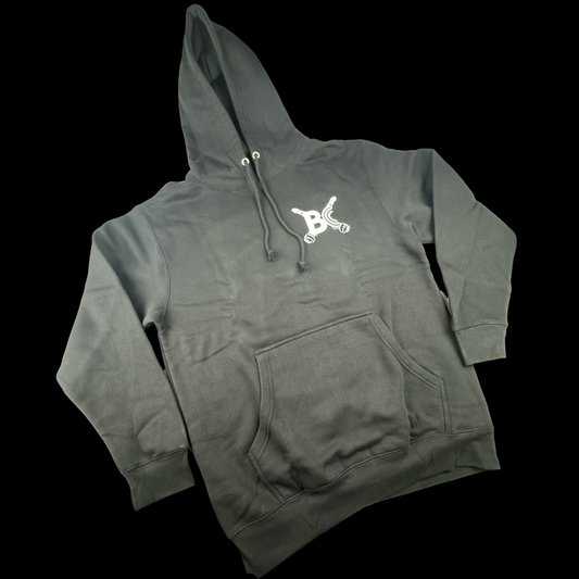 BC BRIAN CROWER BC8956-L - BC Black Hoodie 4cyl (Large)