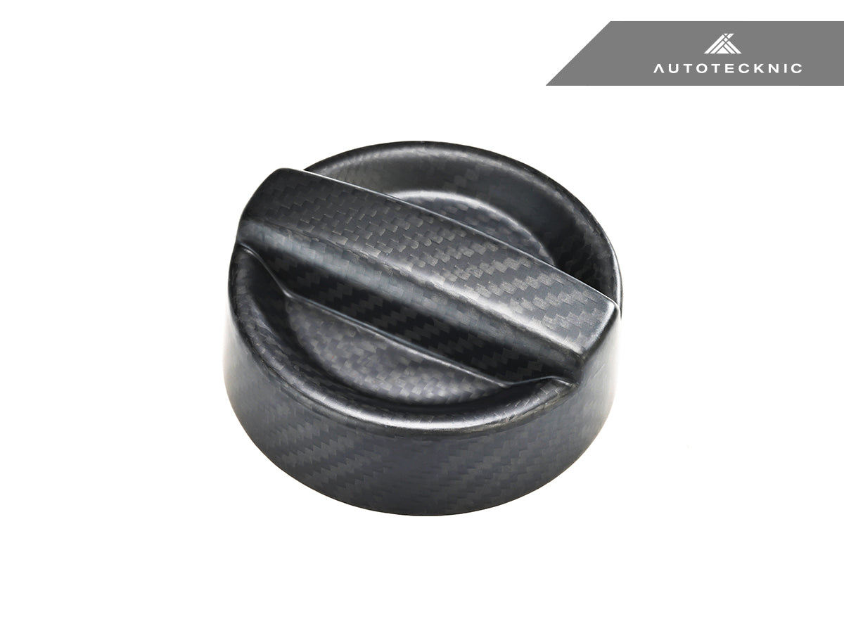 AutoTecknic Dry Carbon Competition Oil Cap Cover - BMW G30 5-Series