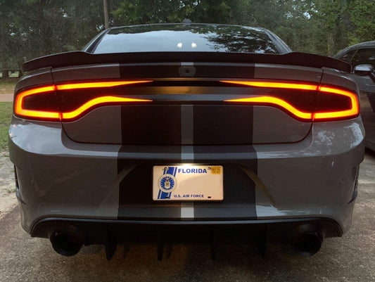 15-23 Dodge Charger Taillight Decal Design 1