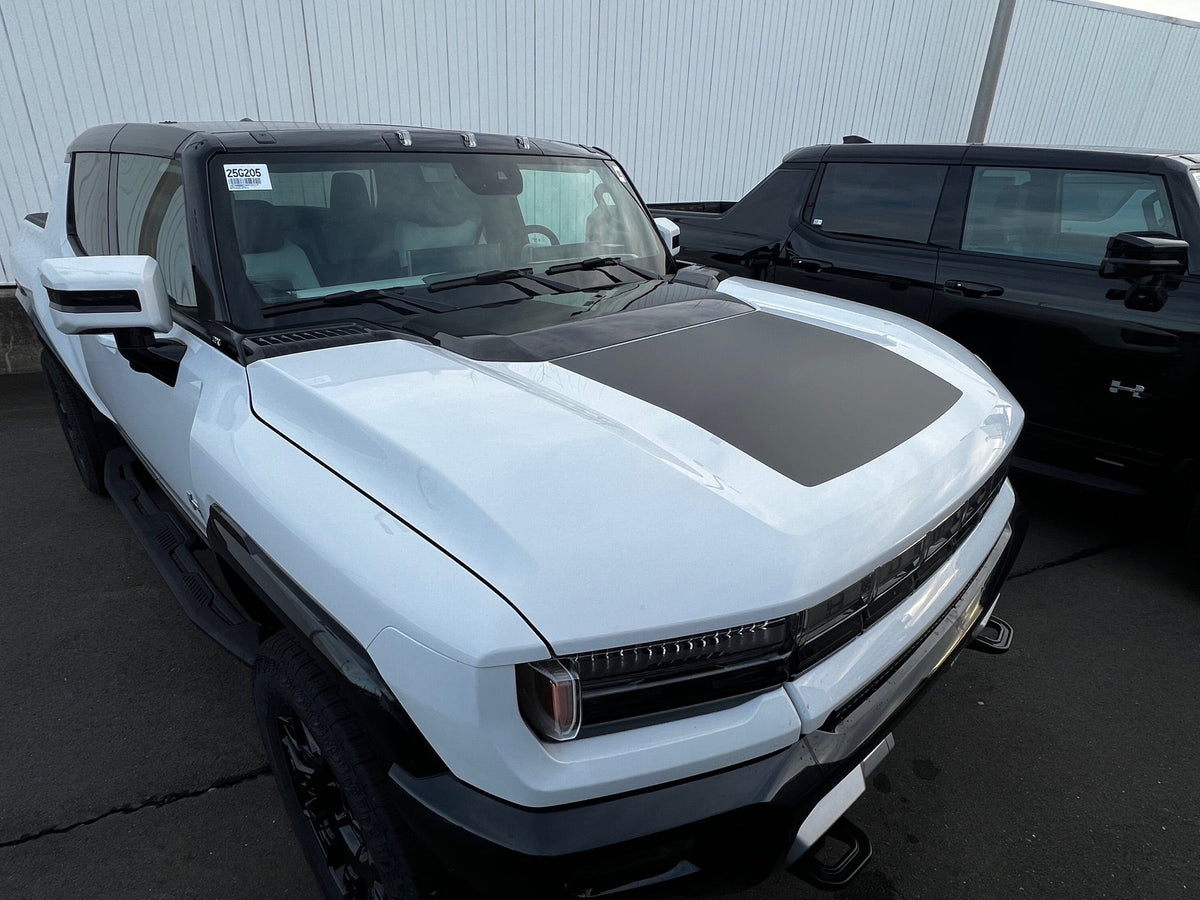 Center Hood Decal For The 2024-2025 GMC Hummer EV