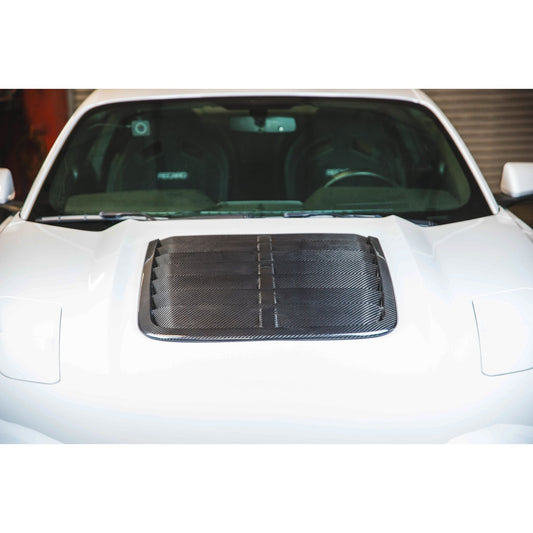 Carbon Fiber Hood Vent - Ford Mustang S550 2015 - 2017