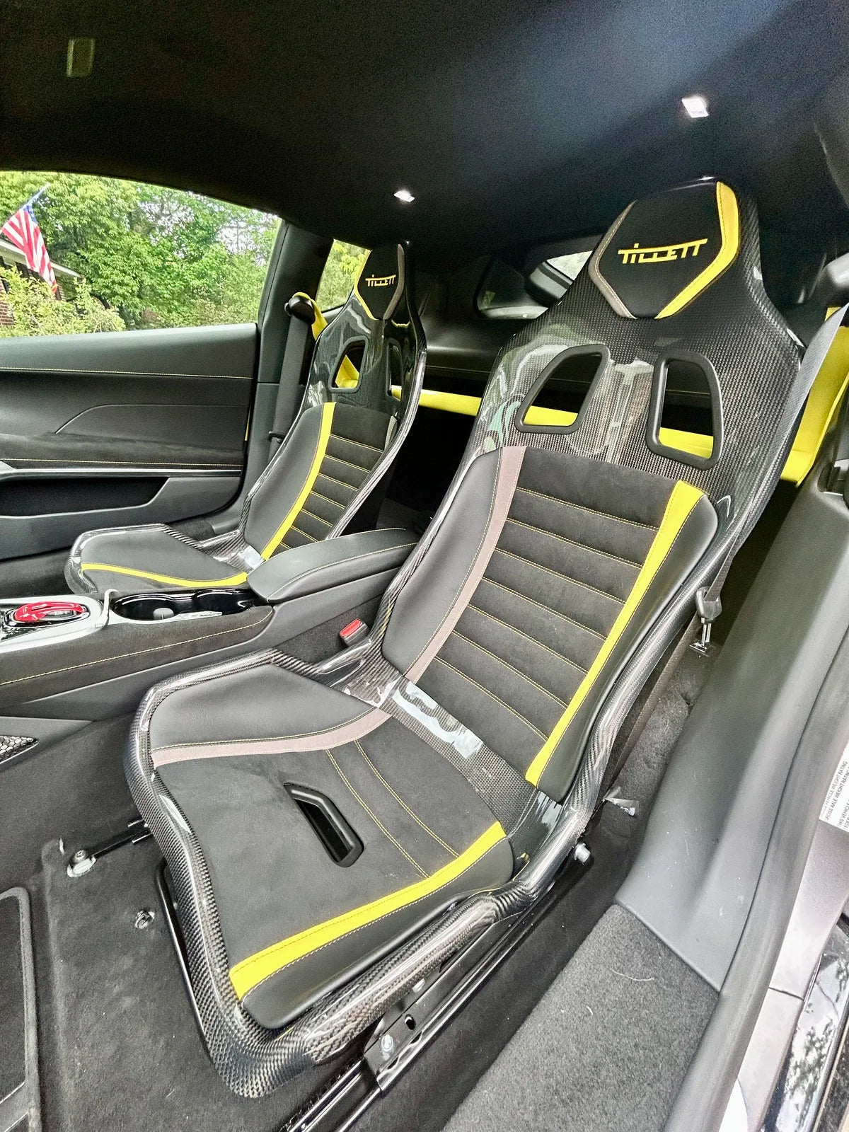 Tillett Custom B10 Seat Pads/Head Rest 3-piece set - BMW Style