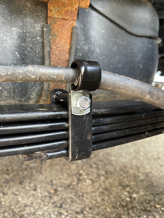 Brake Line Clamps for Leaf Spring Installation