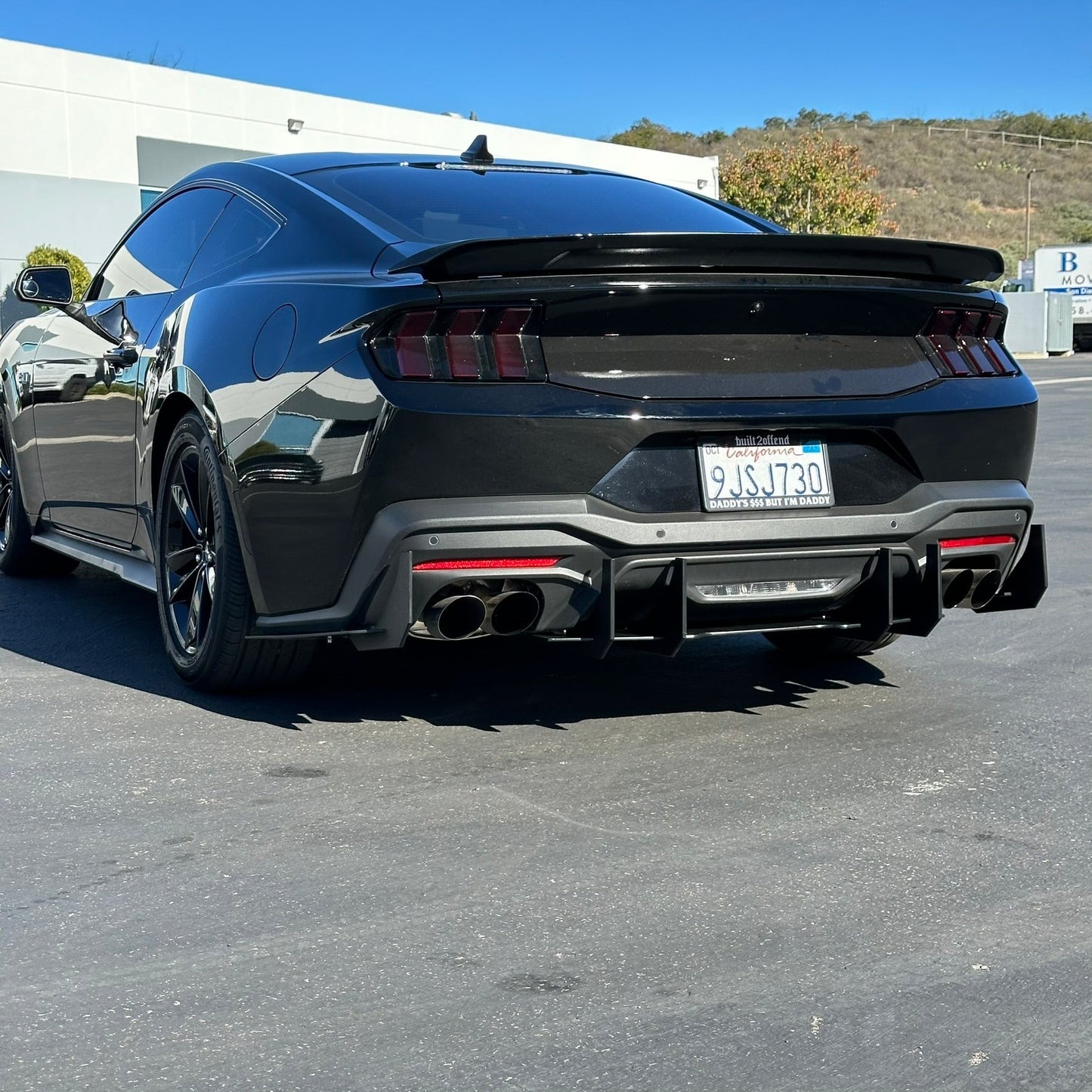 Mustang 24-25 GT Performance Pack Stealth Diffuser