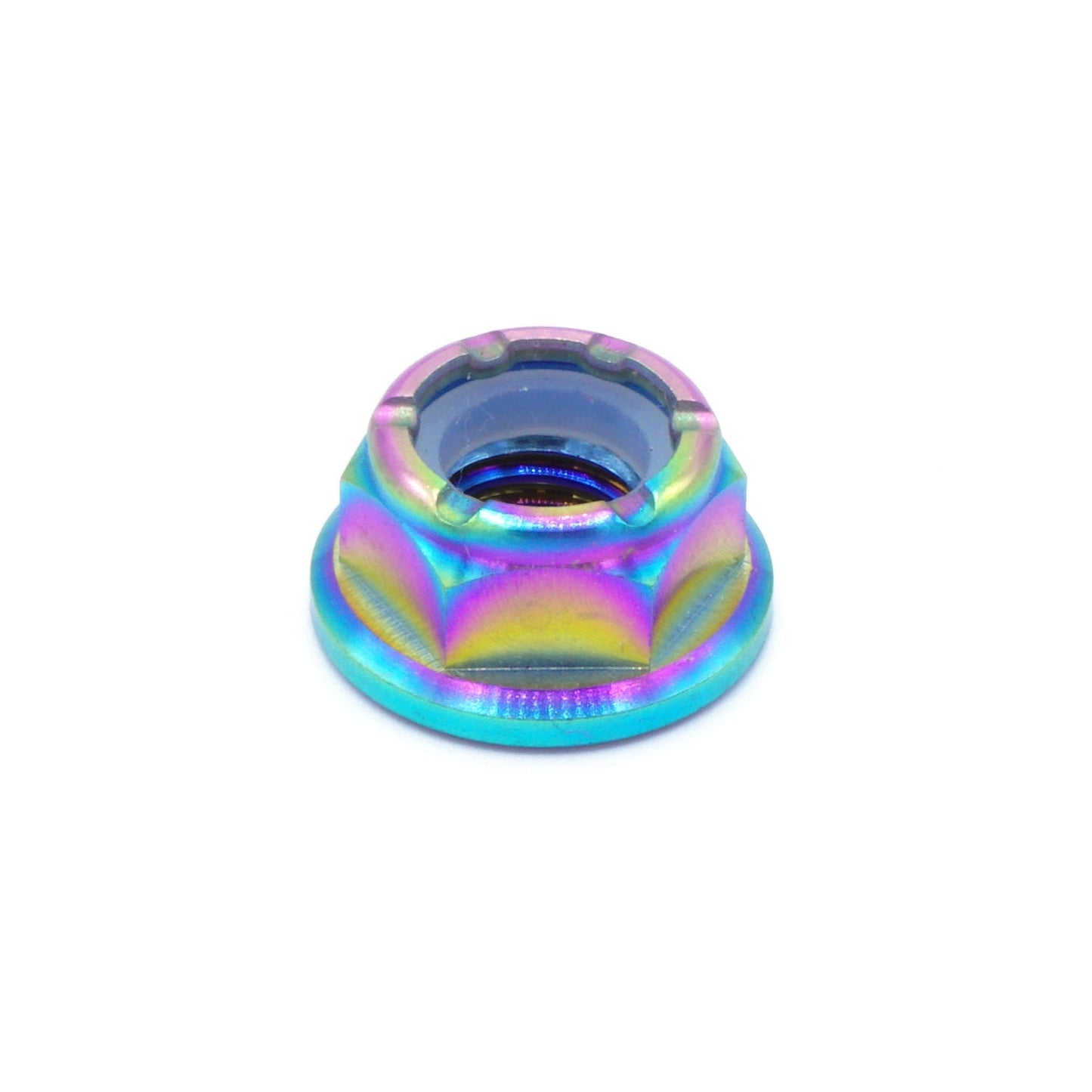 M8 x 1.25 Titanium Nyloc Nut