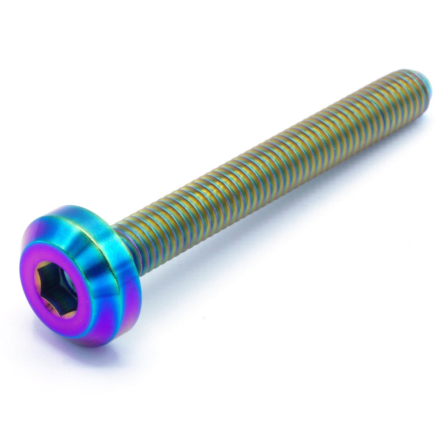 M6 x 1.00 x 50mm Titanium Motor Head Bolt