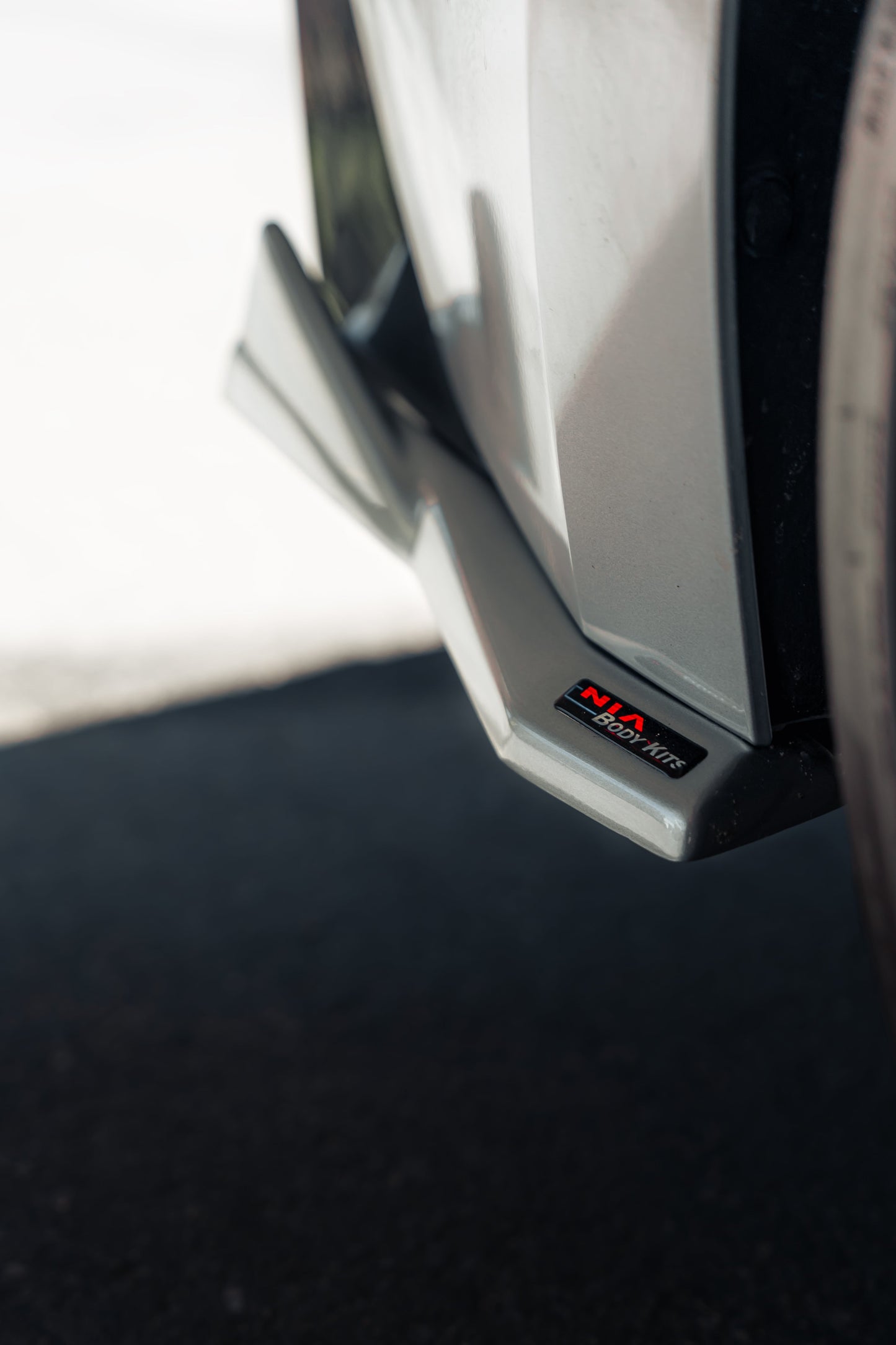 Lexus IS Base Model, F-Sport NIA Rear Lip Spats bodykit 2021-2026 in ABS or Carbon Fiber