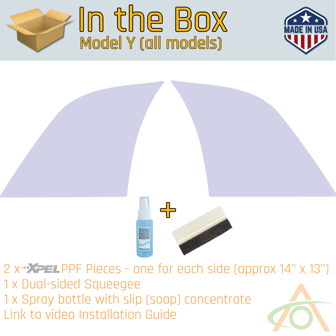 Paint Protection Kits (rear Fenders/Rocker) for Model 3 or Y