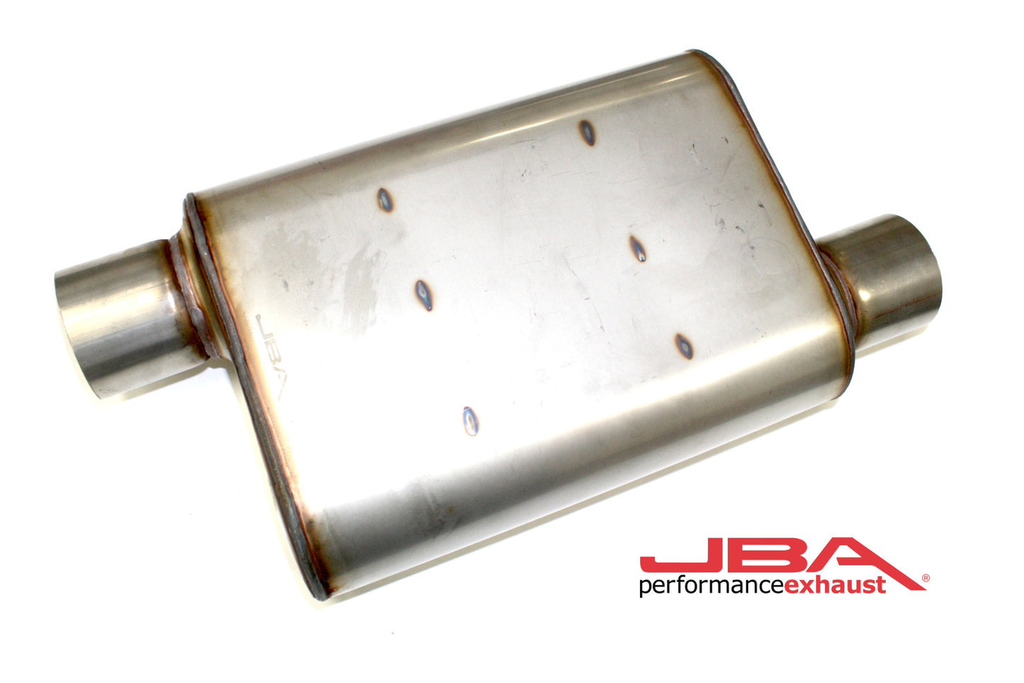 JBA Chambered 3" Muffler 304 SS Offset/Offset 40-301300