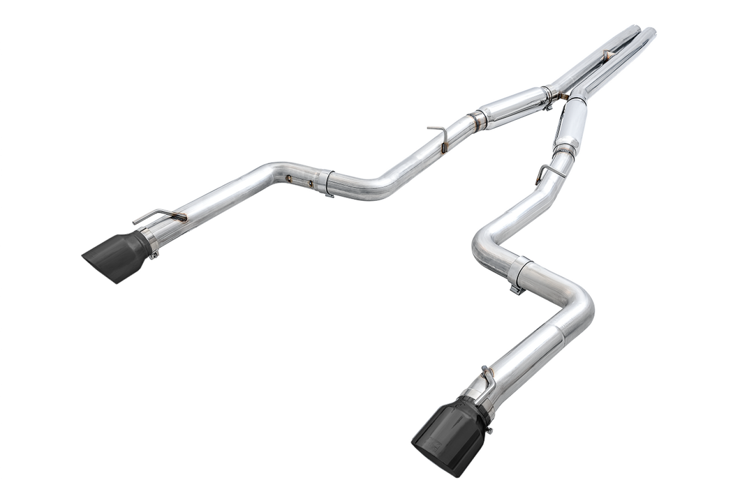 AWE Tuning Track Edition Exhaust for 17 Charger 5.7 - Diamond Black Tips 3015-33134