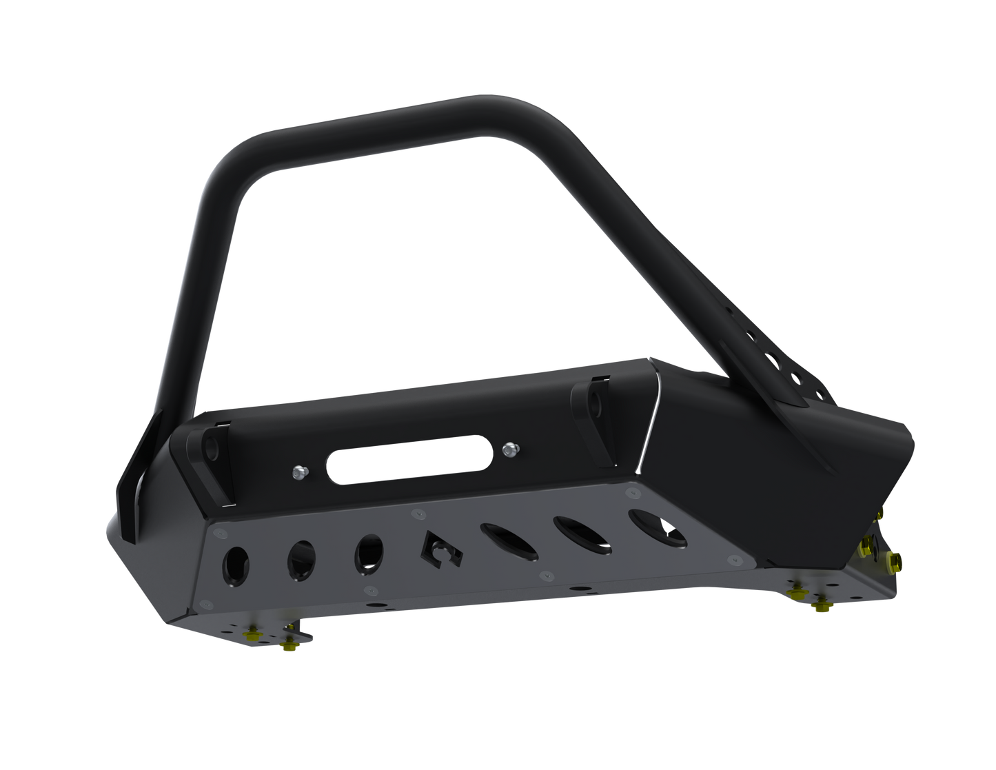 JK JL JT HIGH CLEARANCE FRONT BUMPER with HOOP