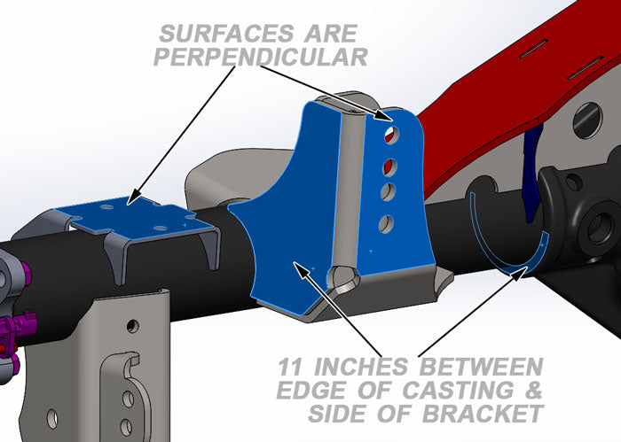 JK Rear Trackbar Bracket