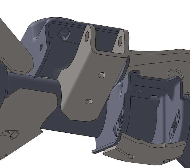 JK Front Shock Mounts