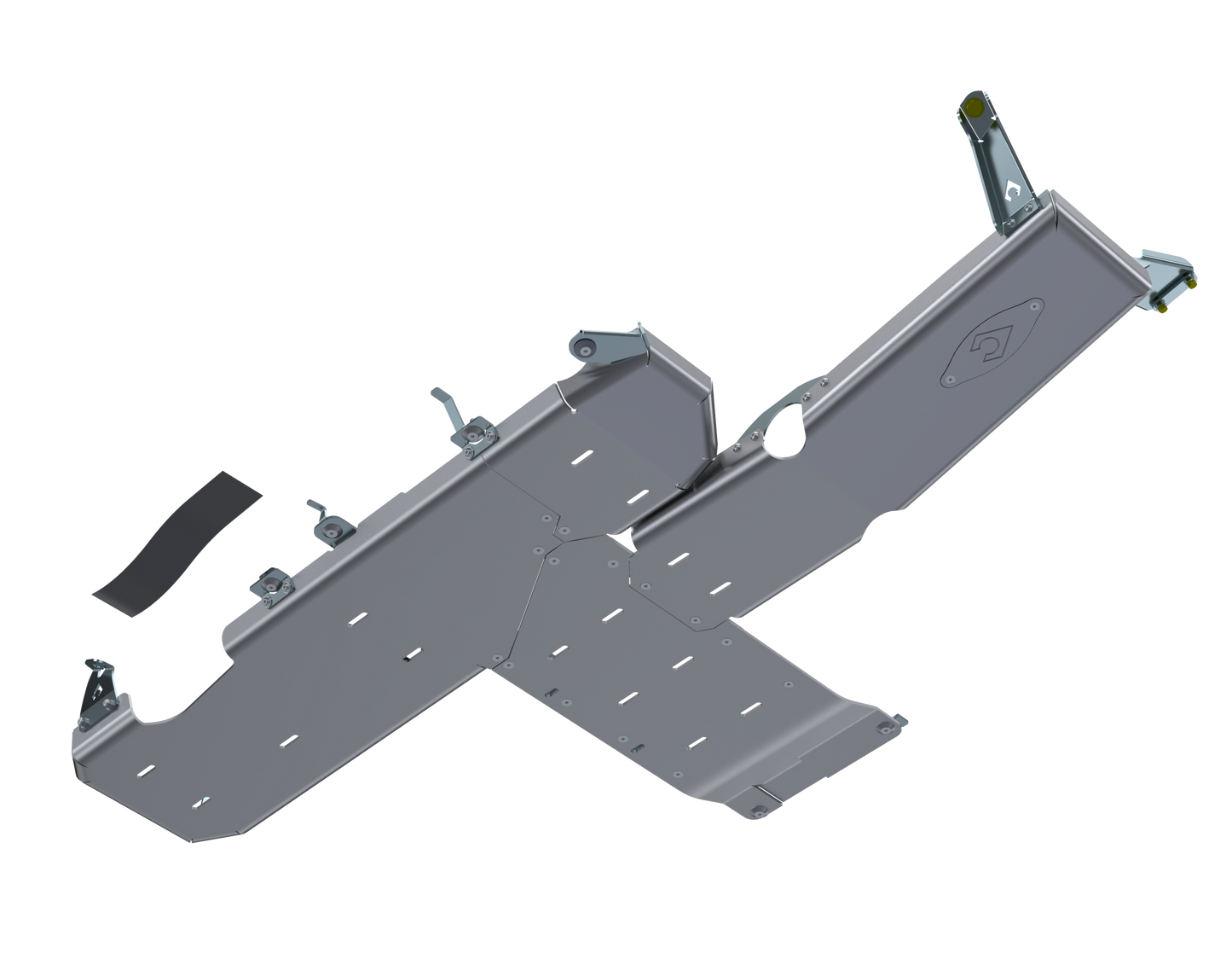 JL Full Bellypan With Oil Door - 2 door 3.6L ALUMINUM 2018-2020