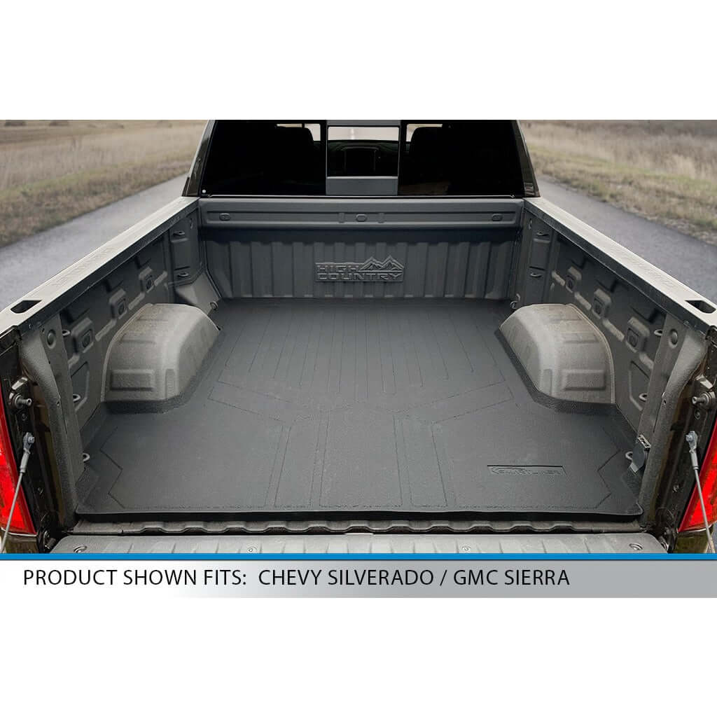SmartCoverage™ Floor Liners For 2019-2026 1500 Silverado/Sierra Crew Cab 2019-2024 Crew Cab