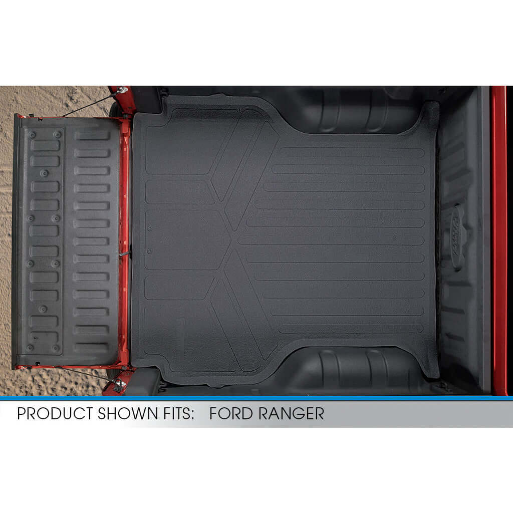 SmartCoverage™ Floor Liners For 2019-2021 Ford Ranger SuperCrew Cab with Vinyl