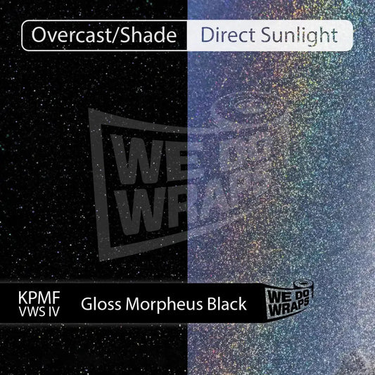 KPMF Morpheus Black Tesla Emblem Decals (Front + Back) | Model 3