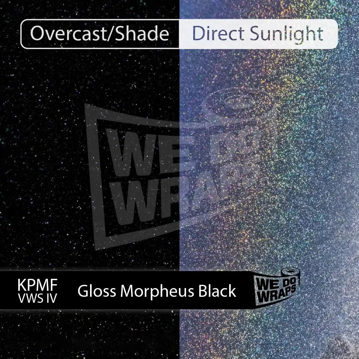 KPMF Morpheus Black Tesla Steering Wheel Trim Decal Kit (3pcs) | MY 2026+ Refresh