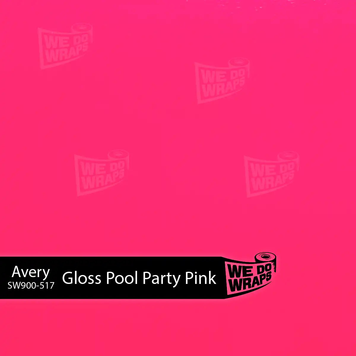 Avery Gloss Pool Party Pink | Tesla Center Console Wrap Kit | Model Y '21-25