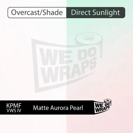 KPMF Matte Aurora Pearl Tesla Emblem Decals (Front + Back) | Model Y