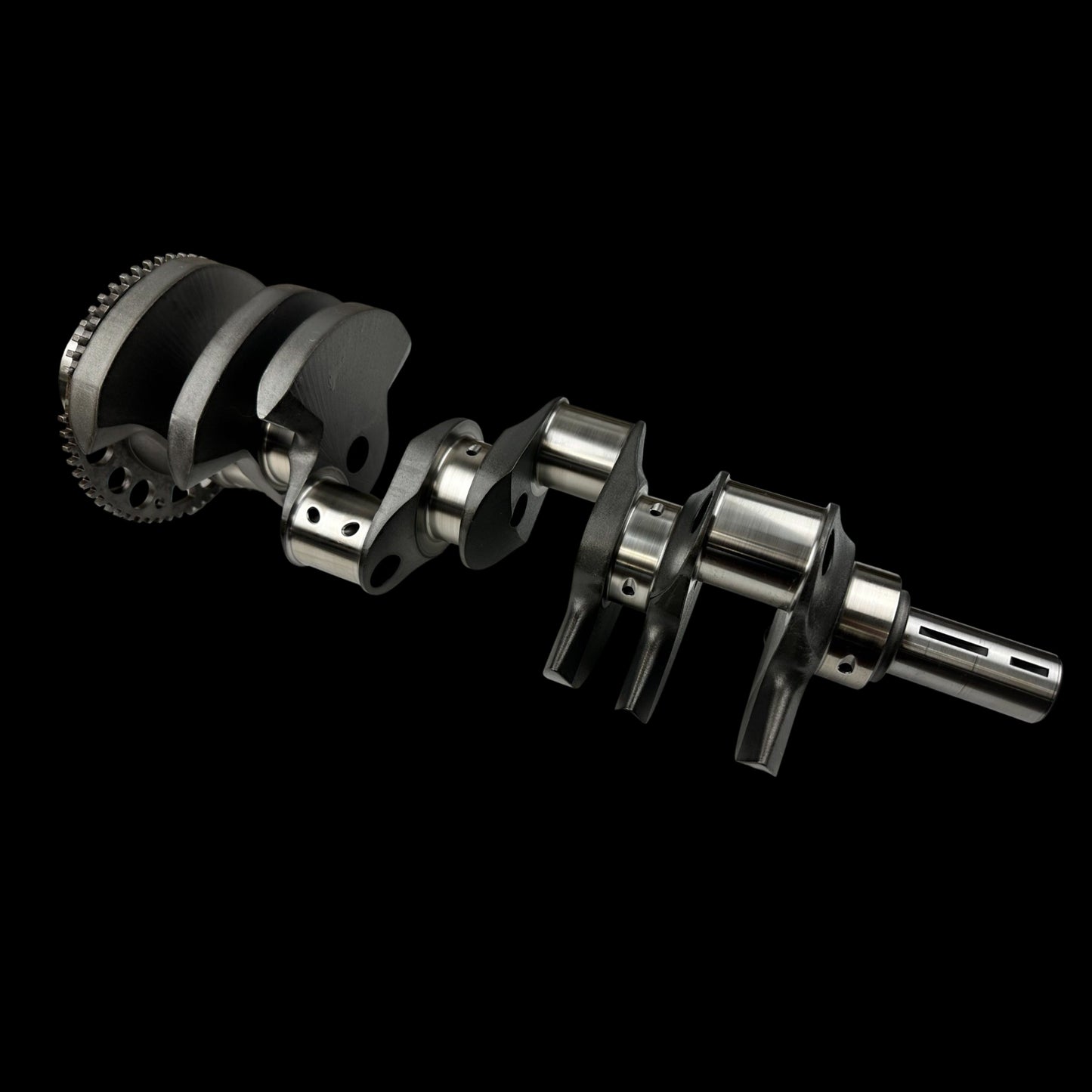 Brian Crower BC5458 - Chevrolet LS Series Wet Sump Crankshaft - 4340 Forging - 4.125" Stroke, Self Balance w/58 Tooth Wheel