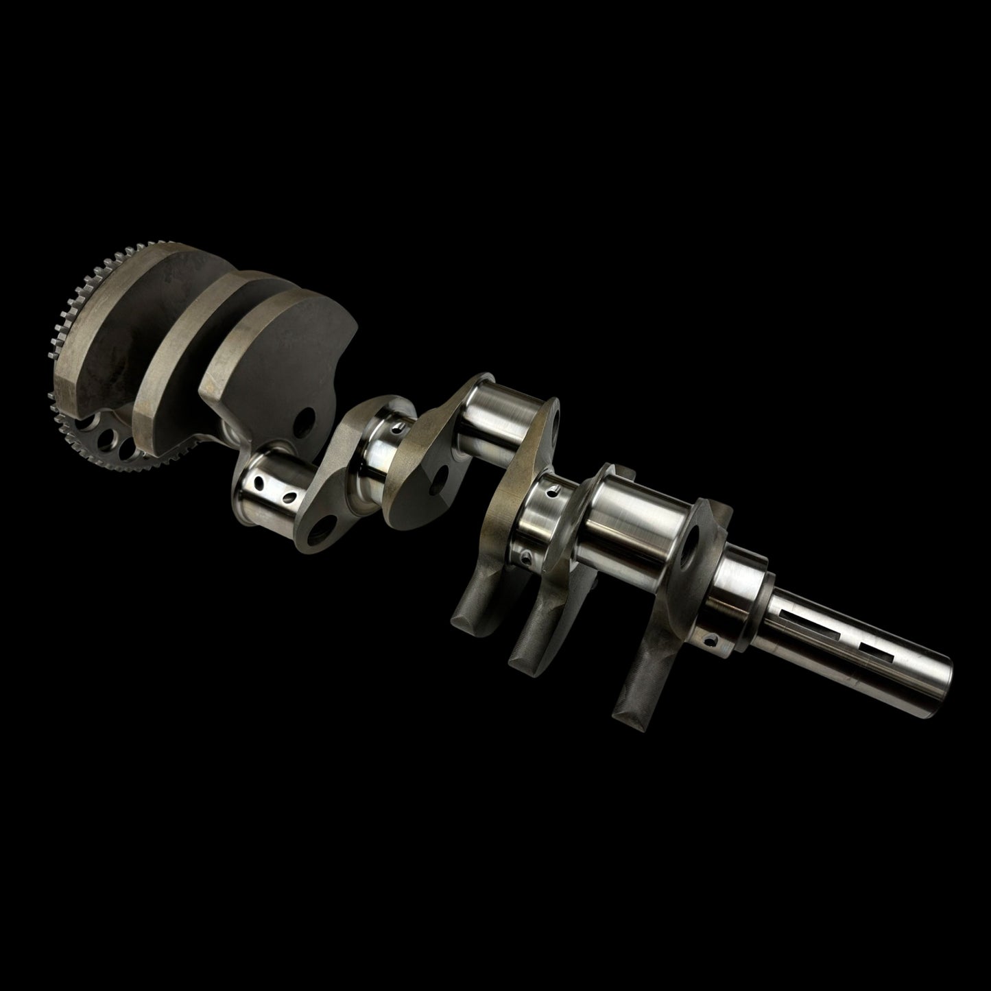 Brian Crower BC5456-LS7 - Chevrolet LS7 Wet Sump Crankshaft - 4340 Forging - 4.000" Stroke, Self Balance w/58 Tooth Wheel