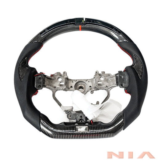NIA Lexus GS-F 2016-2020 Carbon Fiber Steering Wheel With Inserts GSF16-STW-CFINSRT