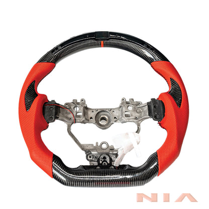 NIA Lexus GS-F 2016-2020 Carbon Fiber Steering Wheel With Inserts GSF16-STW-CFINSRT