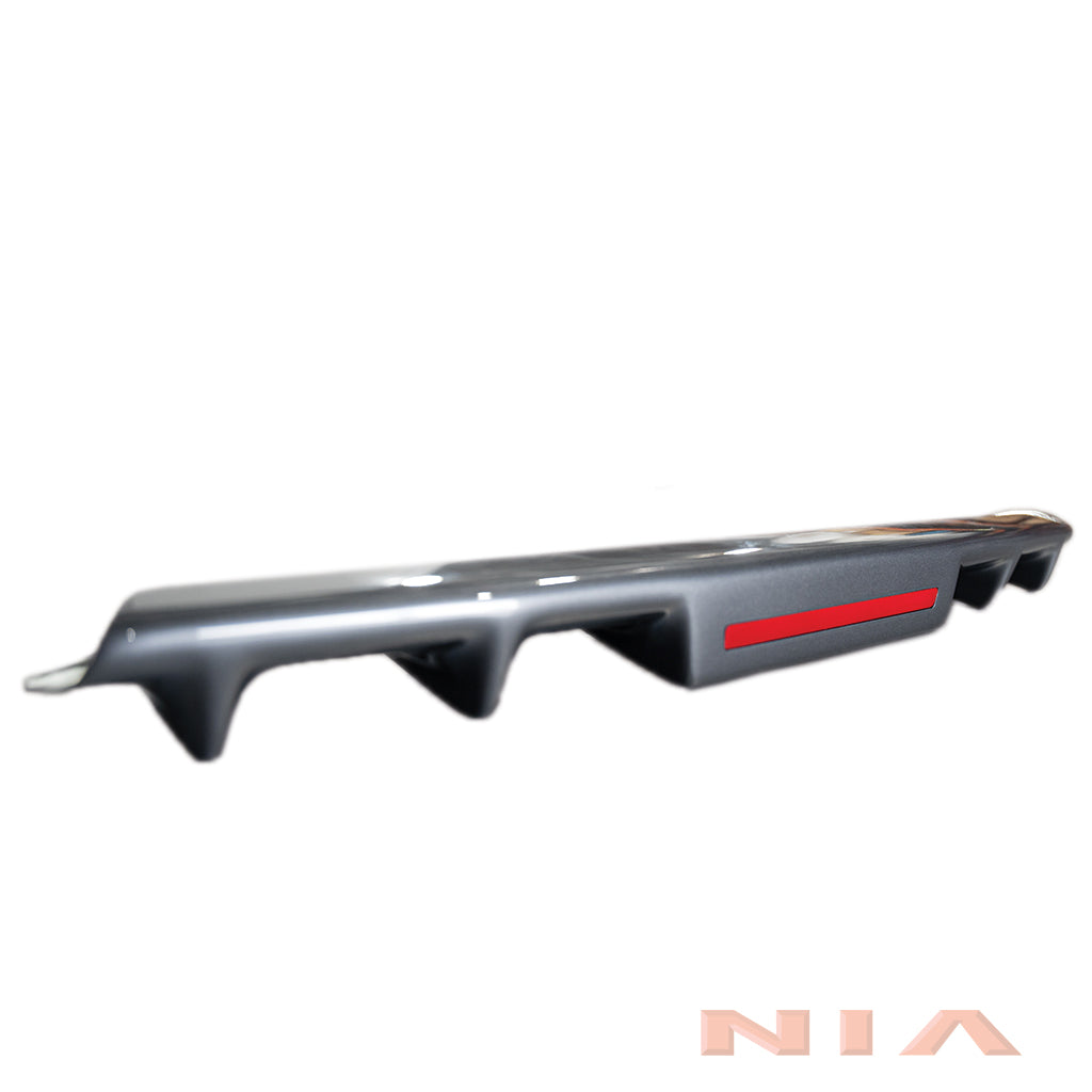 NIA 2017-2020 Lexus IS Base TO F-Sport Rear Bumper Conversion Valance + Rear Diffuser Bundle IS17-RV+RD-GRL-PRM