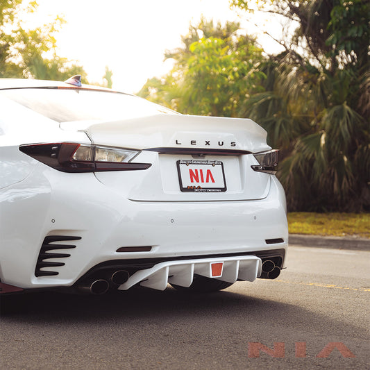 NIA Lexus RC NIA Diffuser Bumper Extension 2015-18 RC15-RD