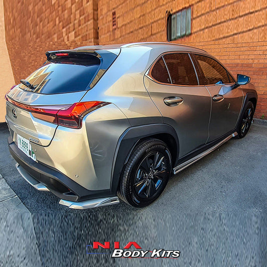 NIA Body Kits upgrades your Lexus UX200, UX250h, UX300e an aggressive stance without altering the factory design. Contact us at www.niaa