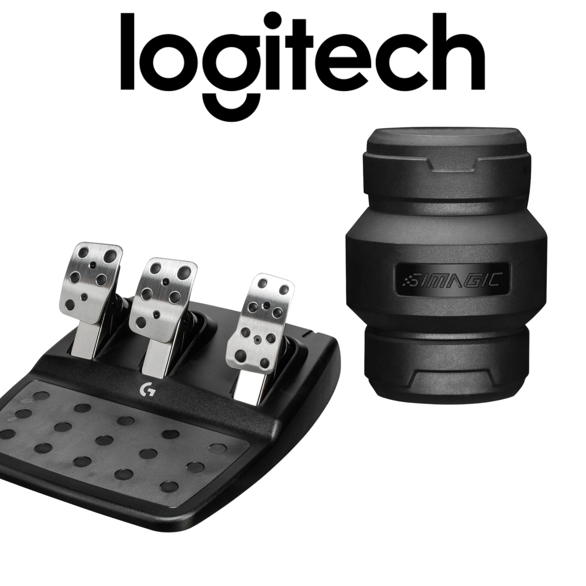 Logitech G923 Pedal Simagic P-HPR NEO Mount