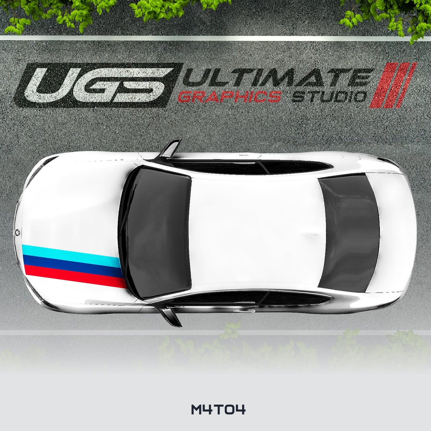 BMW Hood Performance Graphics