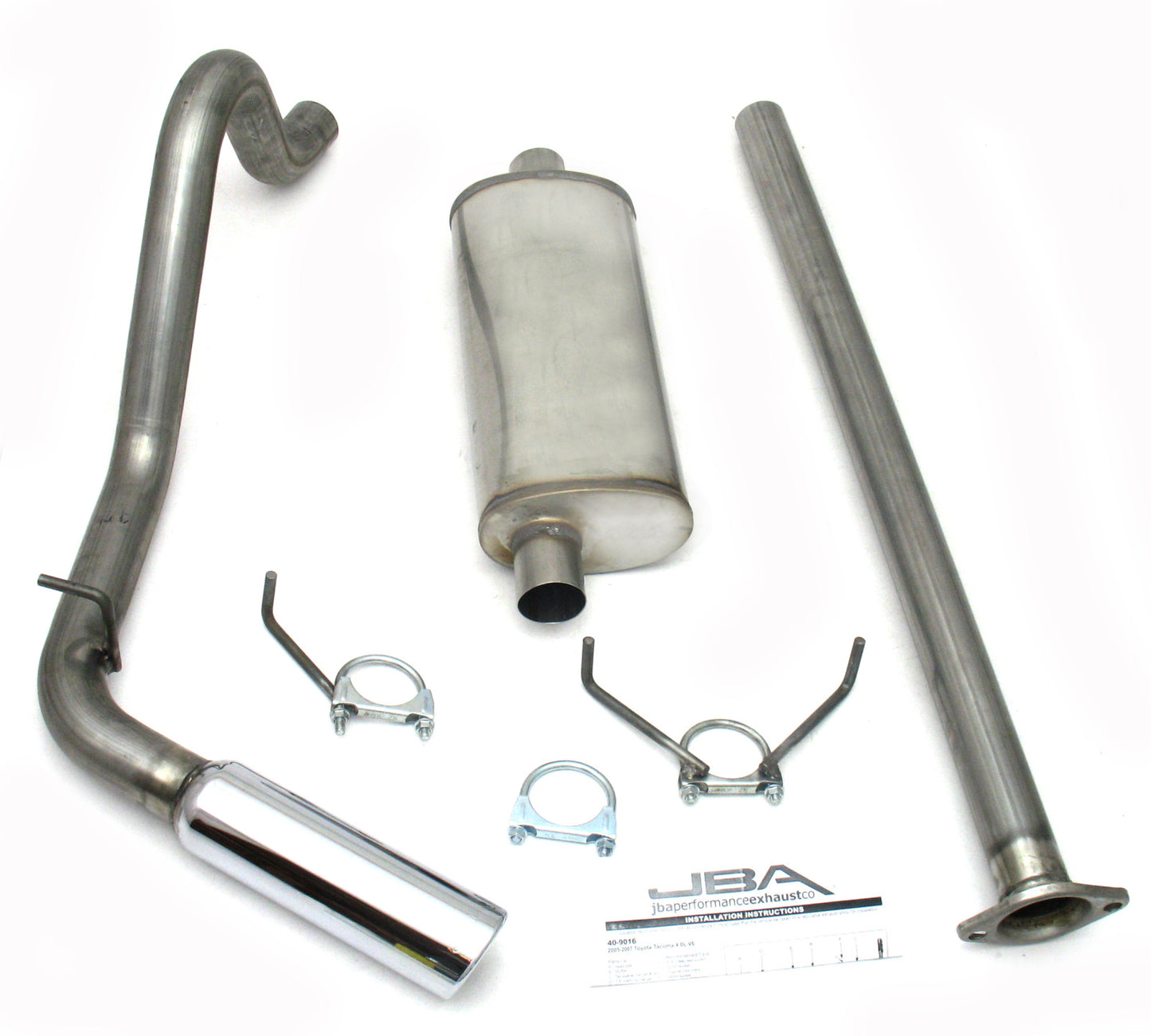 JBA 05-12 Toyota Tacoma All Cat Back 409SS 40-9016