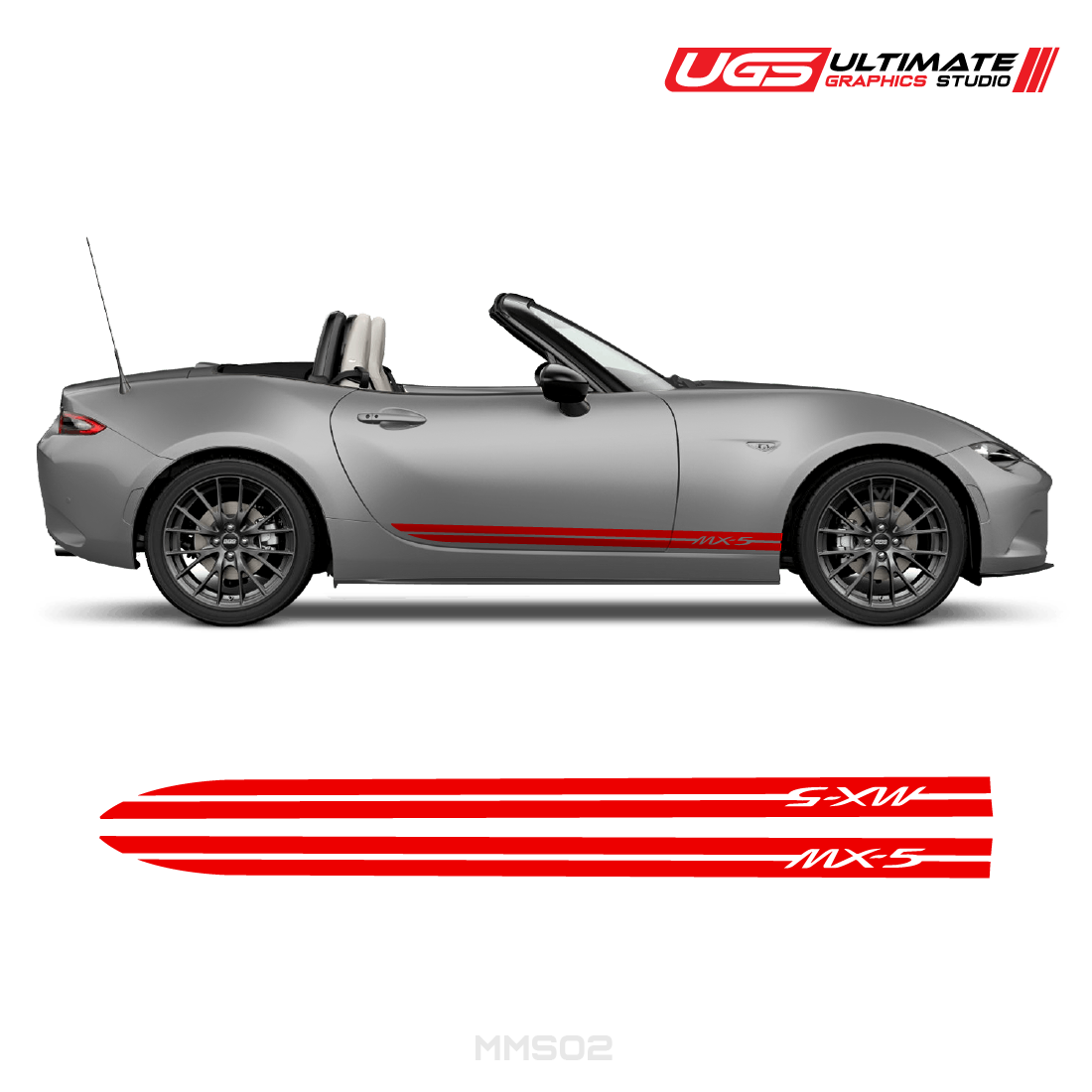 Mazda Miata Side Graphics MX-5