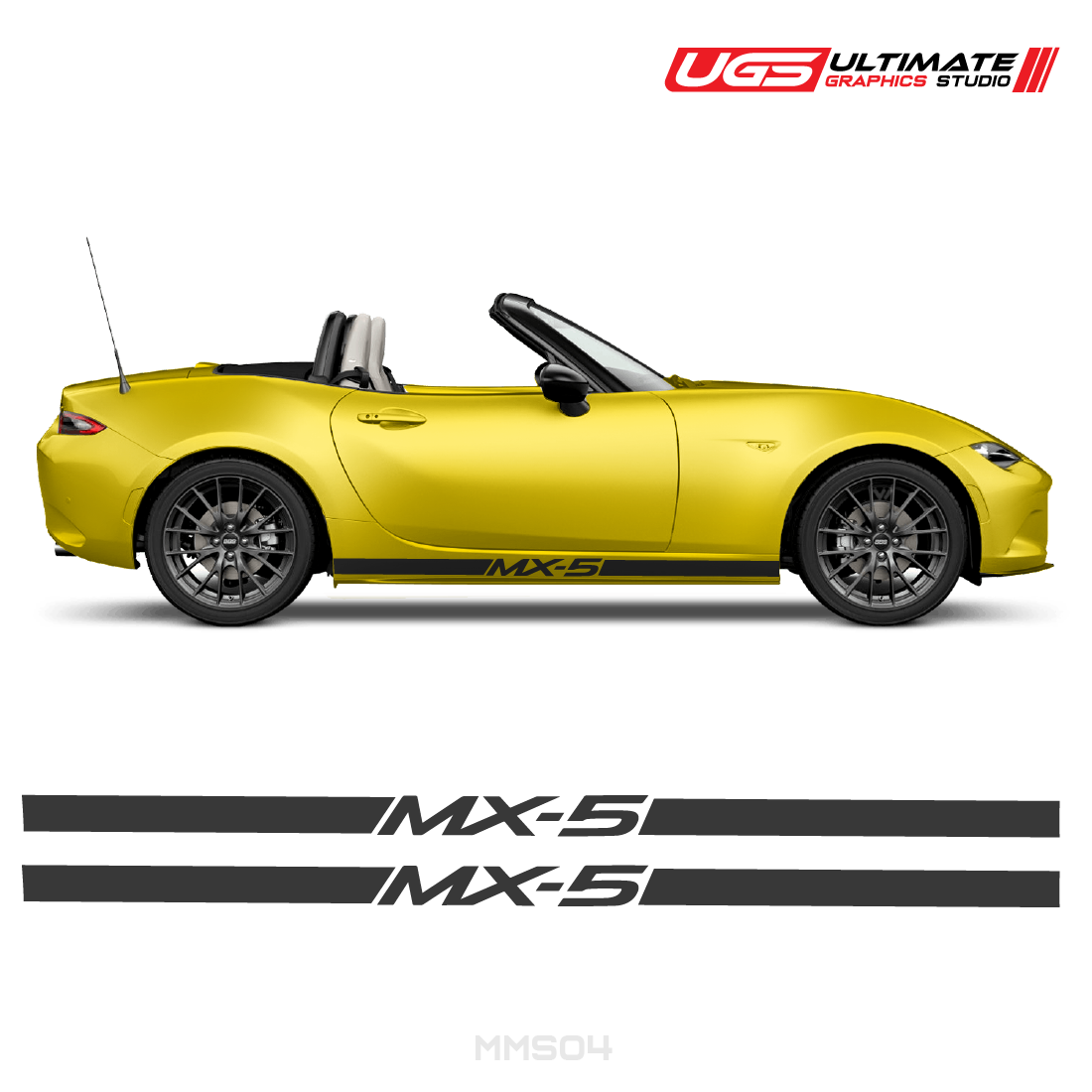 Mazda Miata Side Skirt Graphics MX-5