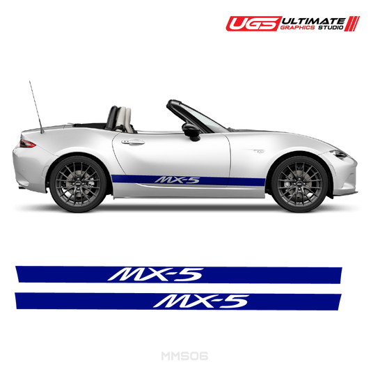 Mazda Miata Side Decal MX-5