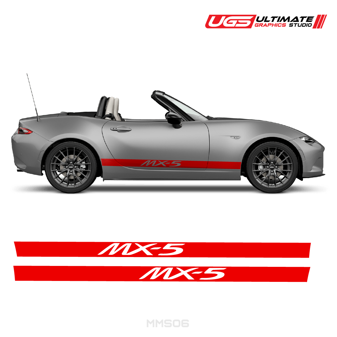 Mazda Miata Side Decal MX-5