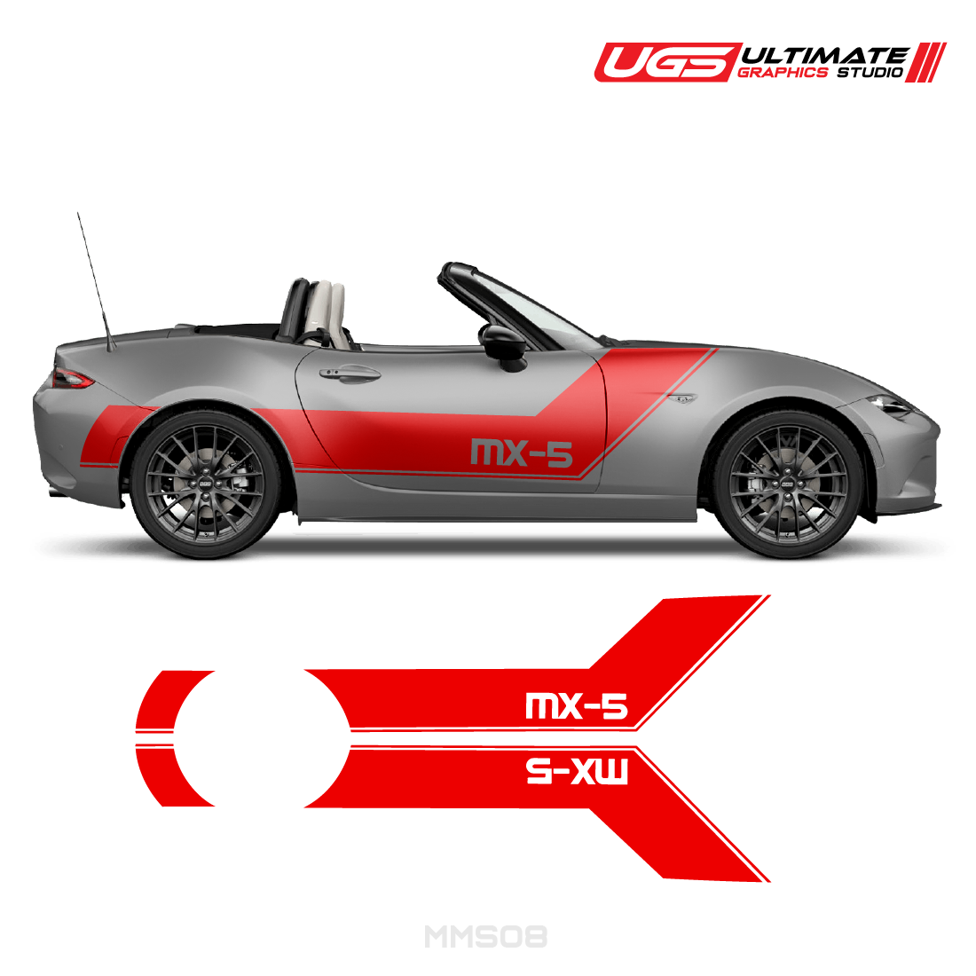 Mazda Miata Side Graphics MX-5