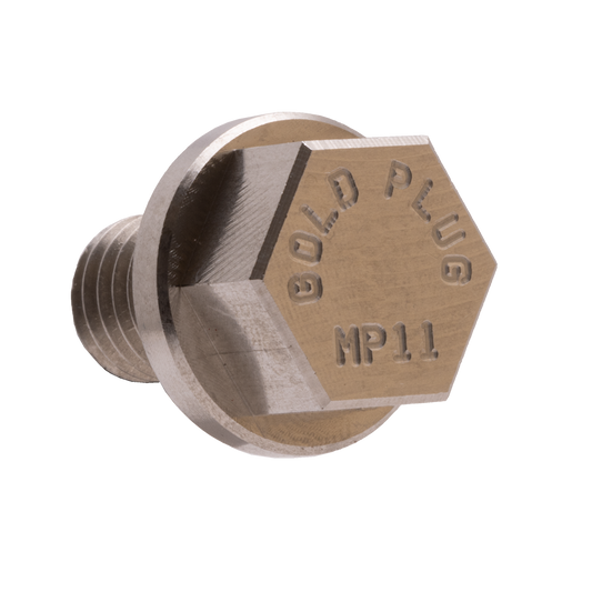 MP11 M8x1.25 GoldPlug Motorcycle Magnetic Drain Plug