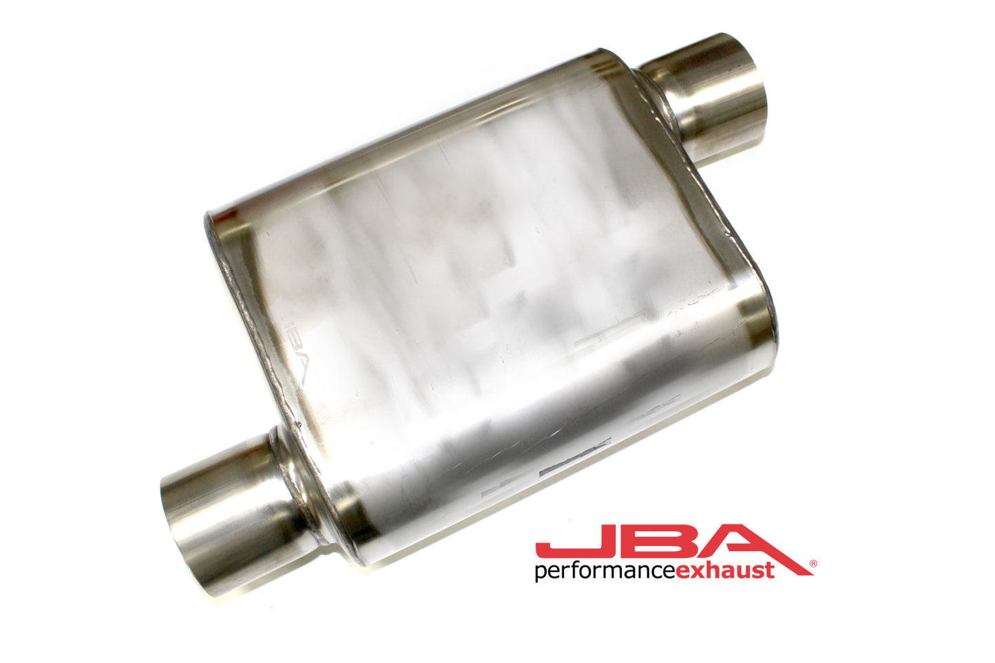 JBA Chambered 3" Muffler 304 SS Offset/Offset 40-301100