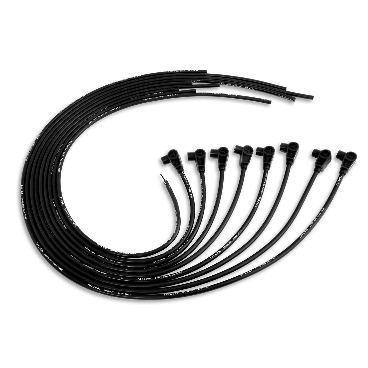 Taylor Cable 8mm Spiro-Pro univ 8cyl 90 black 73051
