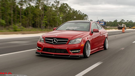 Mercedes C-Class coupe NIA Side Splitters. 2012 2013 2014 2015