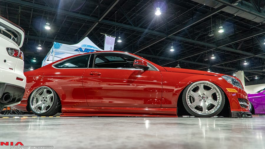 Mercedes C-Class coupe NIA Side Splitters. 2012 2013 2014 2015