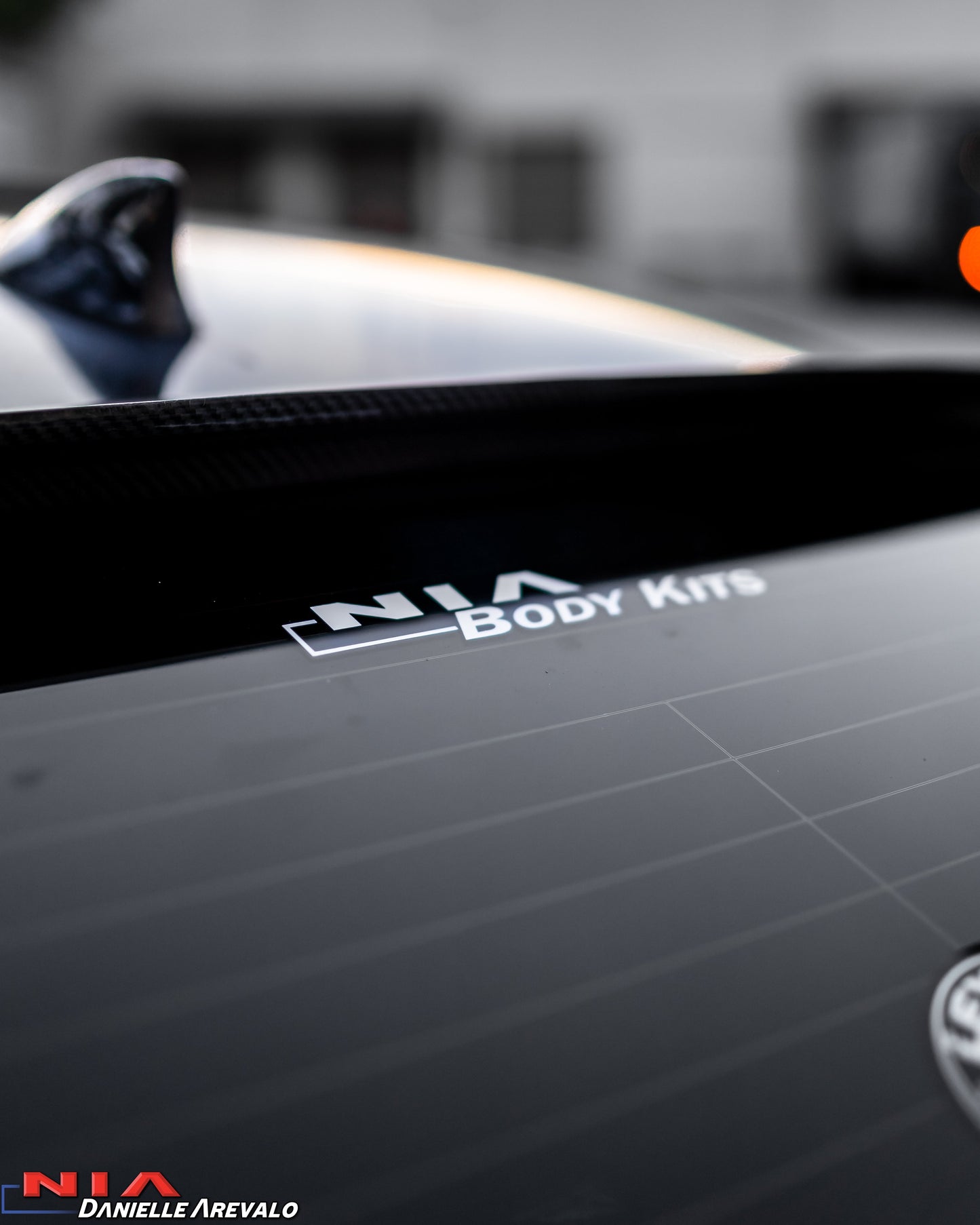 NIA Decals 7x1.5in NIA-DCL-WHT