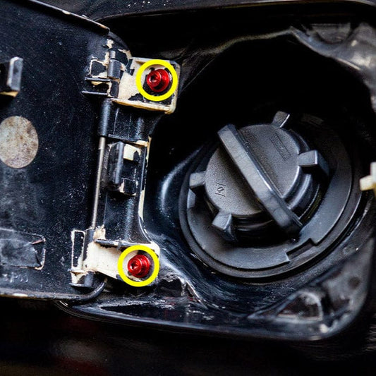 Titanium Hardware Fuel Door Kit - Nissan 300ZX (1990-1999)