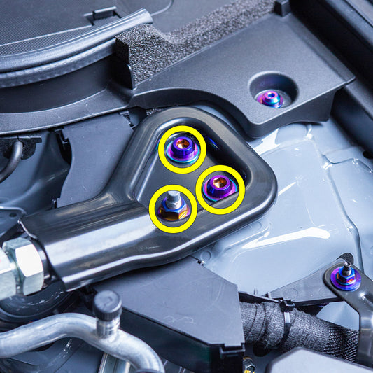 Titanium Hardware Strut Tower Bar Kit - 2023+ Nissan Z