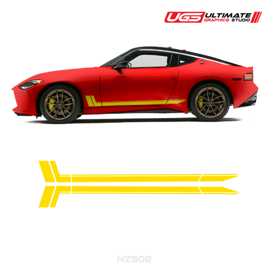 Nissan Z Side Skirt Graphics